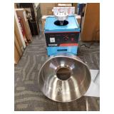 COTTON CANDY MACHINE FUNCTIONS BUT TOP IS DAMAGE SEE PICTURES