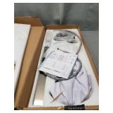 Senlesen Stainless Steel Bathroom Tub Filler Faucet Floor Mounted Waterfall Freestanding Bathtub Faucet with Handheld Shower Mixer Taps