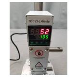 110V Hot Foil Stamping Machine 10x13cm with T-Slot & Movable Table for PVC Wood PU Leather Logo Embossing Bronzing