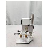 110V Hot Foil Stamping Machine 10x13cm with T-Slot & Movable Table for PVC Wood PU Leather Logo Embossing Bronzing