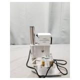 110V Hot Foil Stamping Machine 10x13cm with T-Slot & Movable Table for PVC Wood PU Leather Logo Embossing Bronzing