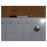 Dry Erase Calendar