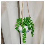 Hanging Faux Greenery