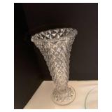 Princess House plates, vase, bowl and ladle