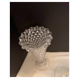 Princess House plates, vase, bowl and ladle