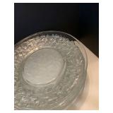 Princess House plates, vase, bowl and ladle