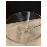 Princess House plates, vase, bowl and ladle