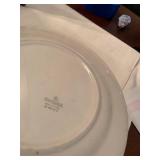 Assorted plates including 2 Homer and Laughlin