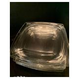 Assorted glass items