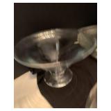 Assorted glass items