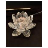 Prism candle holders, glass miniatures and mirrors