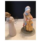 Holly Hobbie A Mothers Love and Willow Tree angel