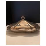Silver Plate covered serving dish