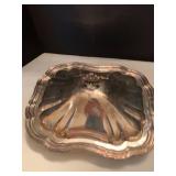 Silver Plate covered serving dish