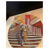 The Edmond M Knowles China company collectible plates