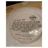 The Edmond M Knowles China company collectible plates