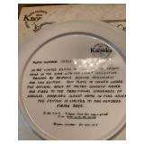 The Edmond M Knowles China company collectible plates