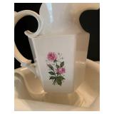 Haeger bowl and pitcher