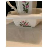 Haeger bowl and pitcher