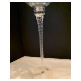 Home essentials candle stick holders 16 and 14 inches high