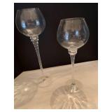 Home essentials candle stick holders 16 and 14 inches high