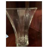 Hoosier glass vase