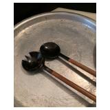 Assorted serving platters