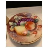 Lefton teapot, cups , bowls and plates