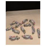 Porcelain napkin rings