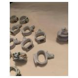 Porcelain napkin rings
