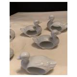 Duck napkin rings