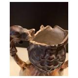 Antique Austrian double handlebars with cracks in need of repair