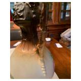 Antique Austrian double handlebars with cracks in need of repair