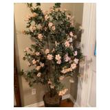 6 foot artificial flowering tree