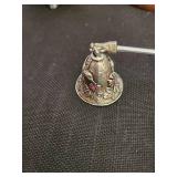 Candle snuffer, candles and holders