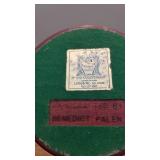 Hand crafted jar w/lid, Nature Etching box, jewelry box and Seth Thomas clock and barometer