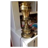 Stiffel brass lamp 33" tall (works)