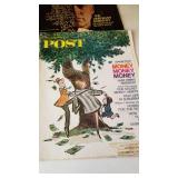 Vintage Post magazines, Ted Kennedy, Jackie Kennedy, Ronald Reagan and more