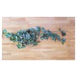 Faux greenery approx 4 ft x 1 ft