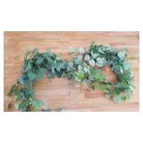 2 Faux greenery stems