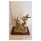 Andrea by Sadek Ruby throated Hummingbird on stand