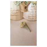 Foundations figurines (bouquet broken) and Putting God First