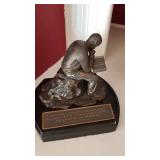 Foundations figurines (bouquet broken) and Putting God First