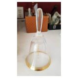 4 crystal bells and small doll