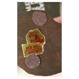 Red Mill pelican and decorative shells