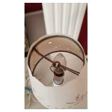 Small table lamp with paper shade 12" tall