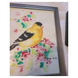 Is various wall hangings