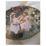 Is various wall hangings