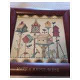 Is various wall hangings