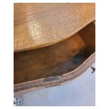 Vintage oak dresser with Mirror 74X47X21